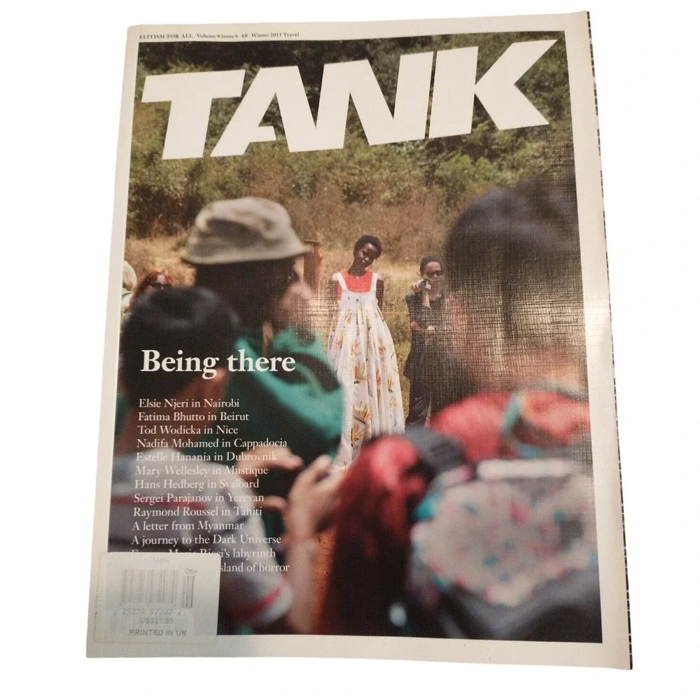TANK Magazine Volume 8 Issue 6 Winter 2015 Travel Being There Fashion Culture